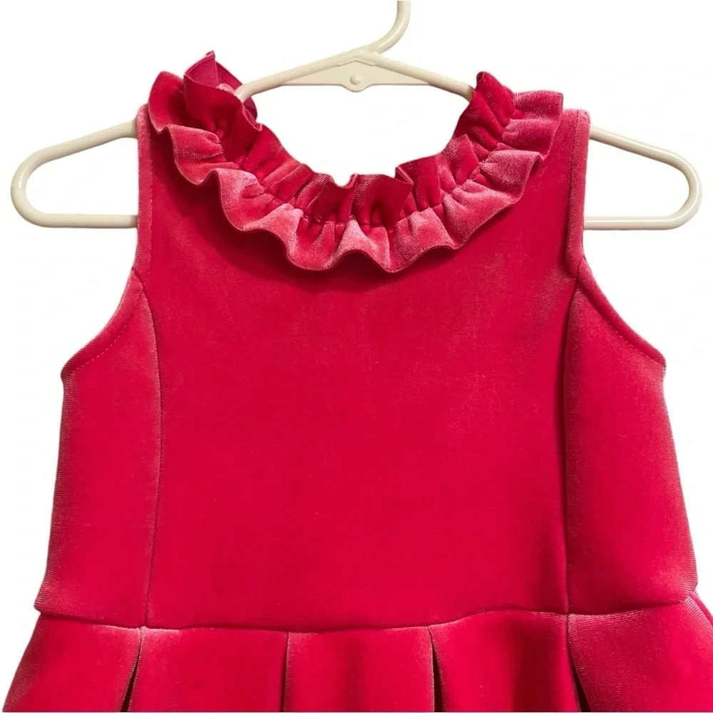 Genuine Kids From OshKosh Toddler Girls Scuba A-Line Dress Pink 3T